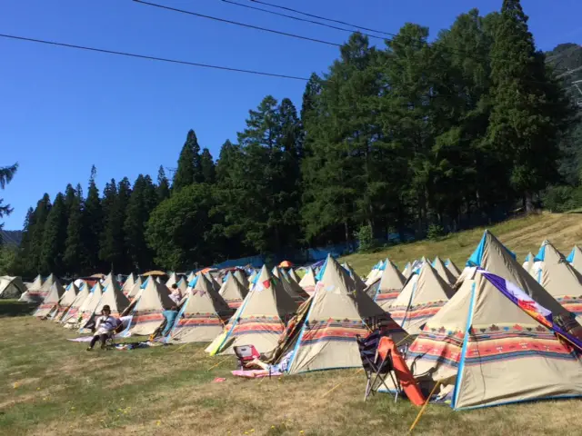 Fuji Rock Festival Pyramid Garder Ballot Teepees